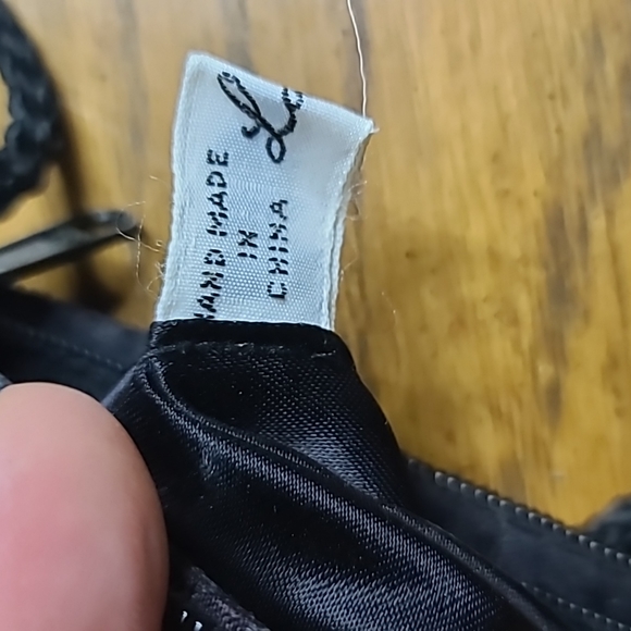 Black sequins beaded handmade purse Regale - Picture 8 of 8